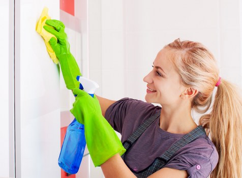 Window cleaning service for homes in Streatham with bright, clear glass