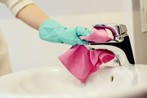 Routine cleaning arranged for a flat in Streatham