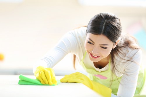 Local Streatham cleaning service maintaining a tidy interior